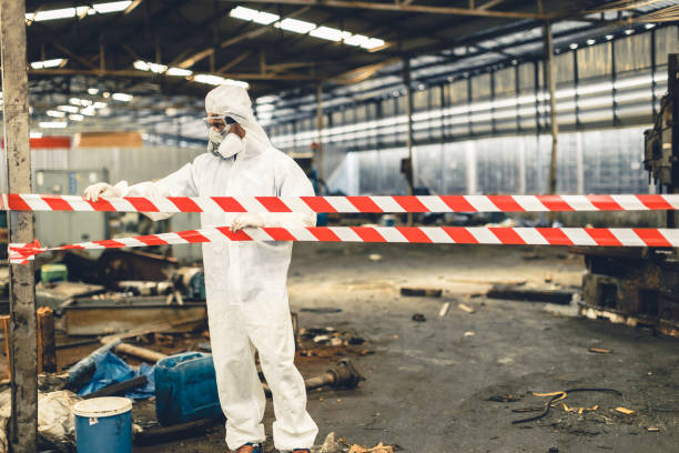 Professional Trauma Scene Cleanup technician working in Mount Vernon, VA